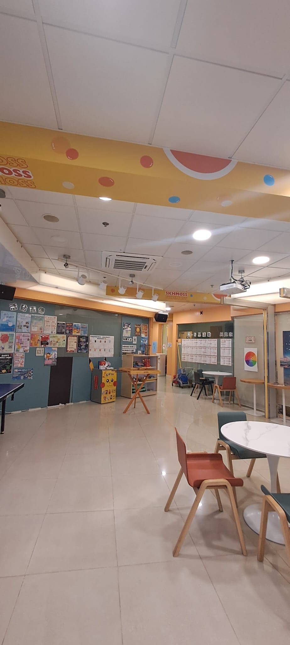 港潔幼稚園地板打蠟完成實照