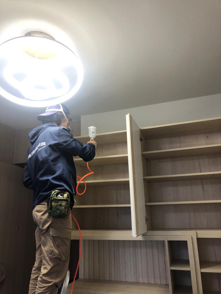 港潔除甲醛施工實照