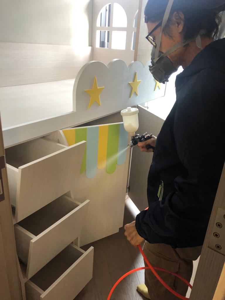 港潔裝修後除甲醛工作實照