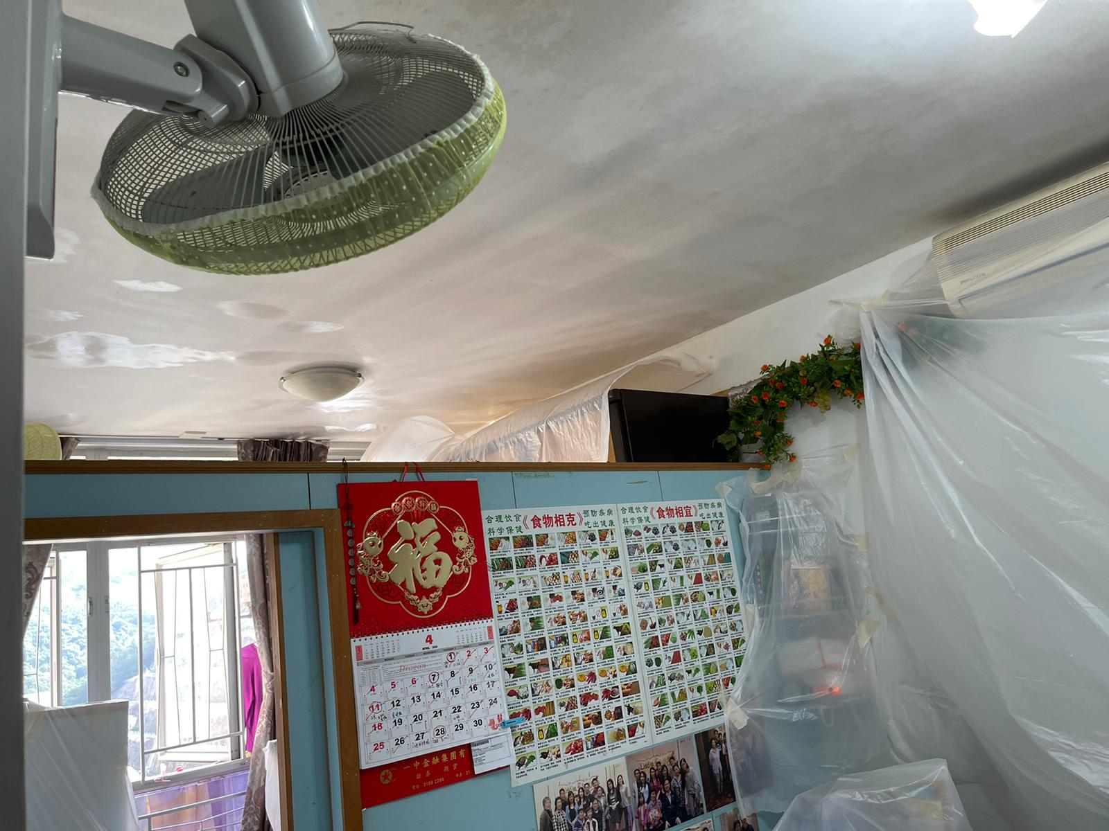 港潔清潔公司噴塗防霉塗層工作實照